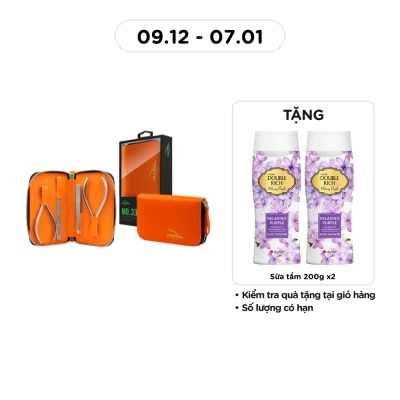 KỀM NGHĨA Combo KềmNghĩa MD.33((Kềm Cắt Da+Kềm Cắt Móng+Nhíp+Lấy Khóe Đầu Nhọn)