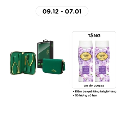 KỀM NGHĨA Combo Kềm Nghĩa Mạ Vàng MD.32(Kềm Cắt Da+Kềm Cắt Móng+Nhíp+Lấy Khóe Đầu Nhọn)