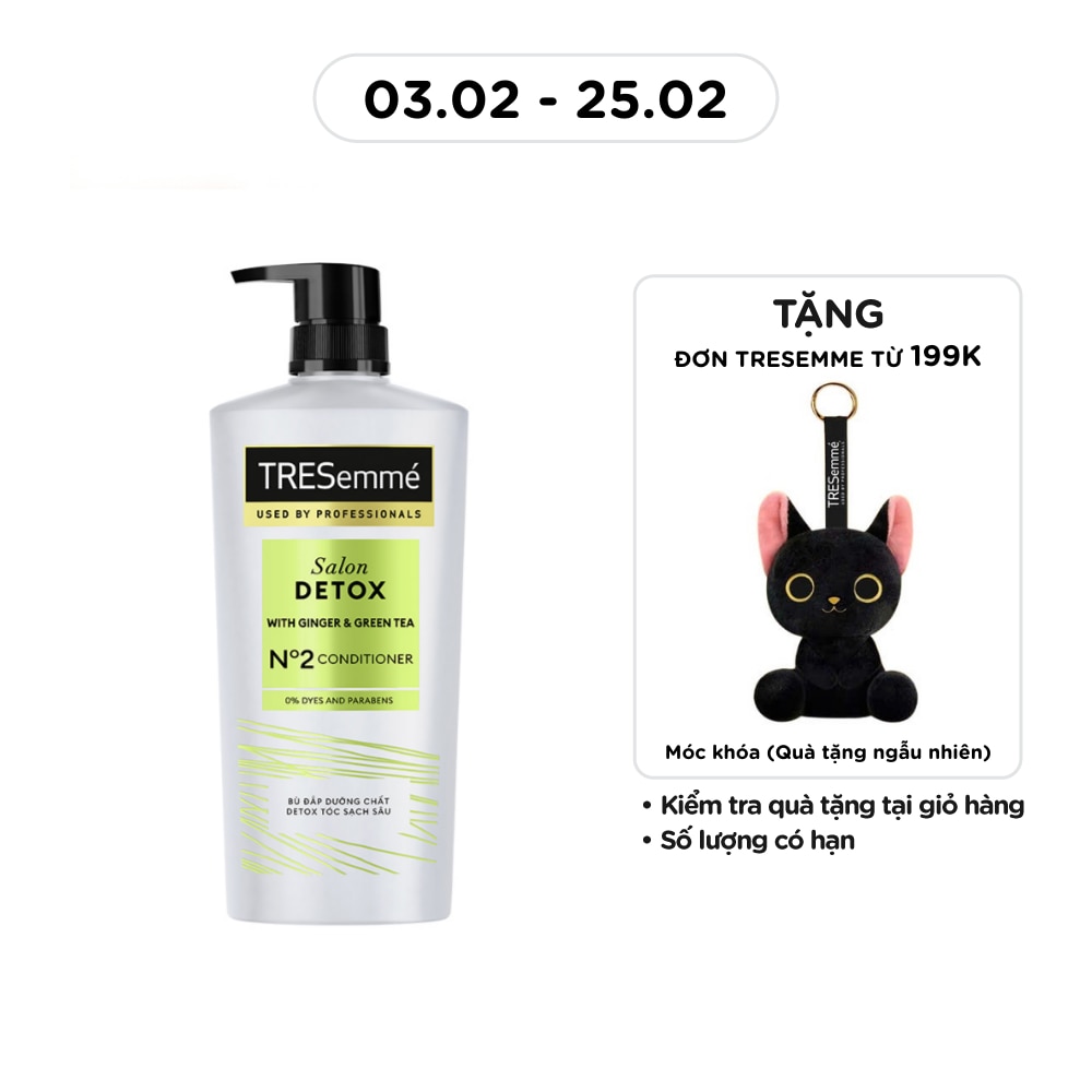 Salon Detox With Ginger & Green Tea No2 Conditionner 620g