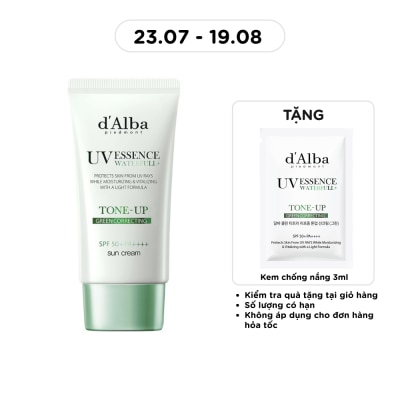 D'ALBA - Clean Tea Tree Liposome Tone-Up Sun Cream(Green) SPF50+ PA++++ 50ml image