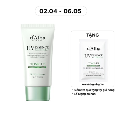 D'ALBA - Clean Tea Tree Liposome Tone-Up Sun Cream(Green) SPF50+ PA++++ 50ml