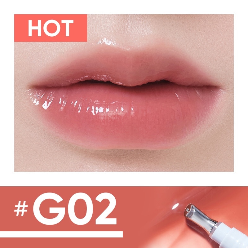 Son Bóng Dưỡng Môi Judydoll Watery Essence Lip Glaze 4ml .#G02