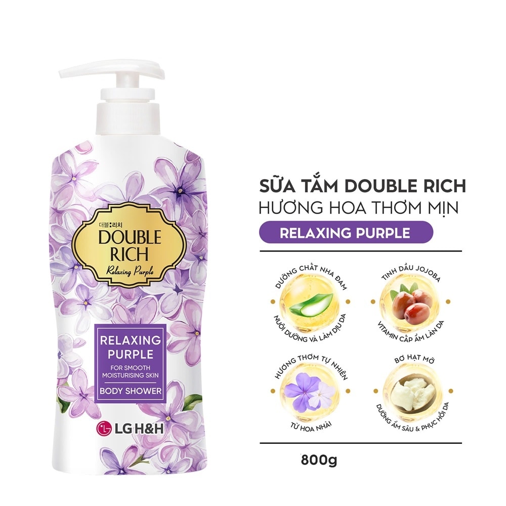 Sữa Tắm Double Rich Hương Hoa Nhài 800g