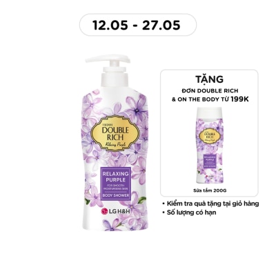 DOUBLE RICH - Body Shower Relaxing Purple 800g