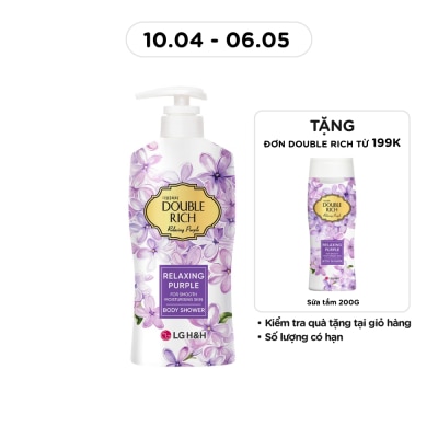 DOUBLE RICH - Body Shower Relaxing Purple 800g