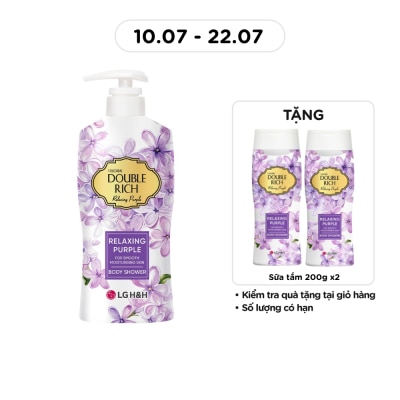 DOUBLE RICH - Body Shower Relaxing Purple 800g image