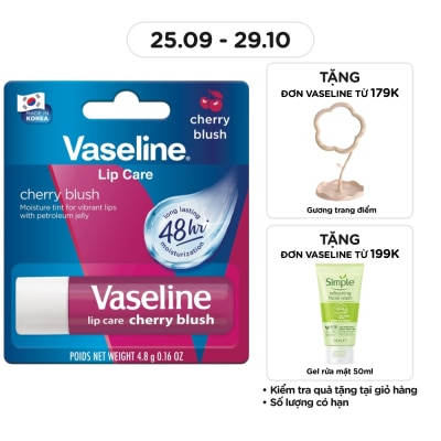 VASELINE Lip Care Cherry Blush 4.8g