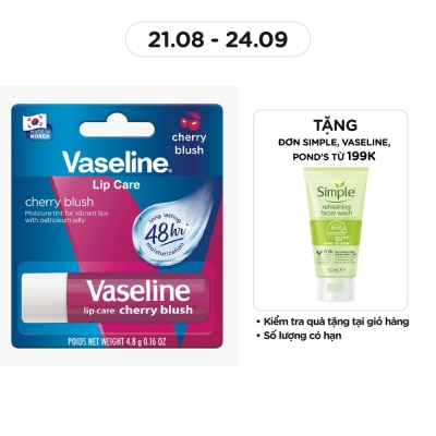 VASELINE Son Dưỡng Vaseline Lip Care Cherry Blush 4.8g