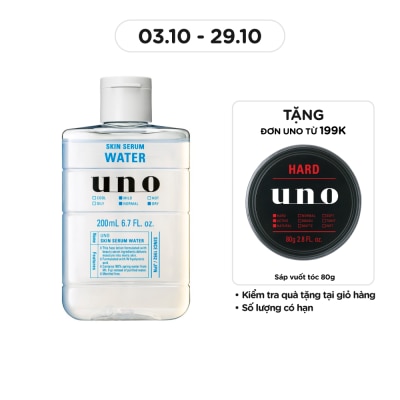UNO Serum Dưỡng Da Uno Cấp Ẩm Dành Cho Nam Skin Serum Water F 200ml