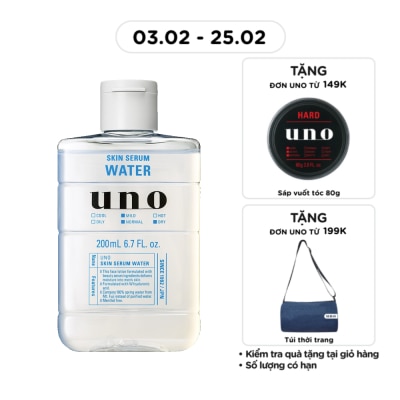 UNO Serum Dưỡng Da Uno Cấp Ẩm Dành Cho Nam Skin Serum Water F 200ml