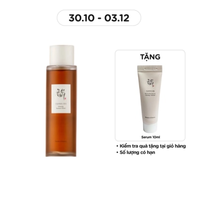 BEAUTY OF JOSEON Nước Dưỡng Da Beauty Of Joseon Ginseng Essence Water 150ml