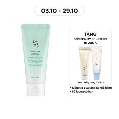 BEAUTY OF JOSEON Gel Rửa Mặt Beauty Of Joseon Green Plum Refreshing Cleanser 100ml