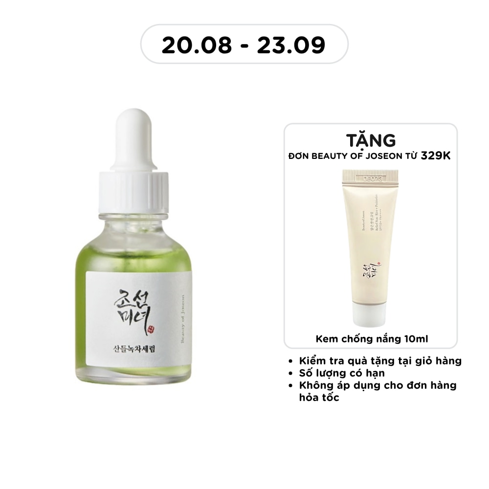 Tinh Chất Dưỡng Da Beauty Of Joseon Calming Serum Green Tea + Panthenol 30ml image