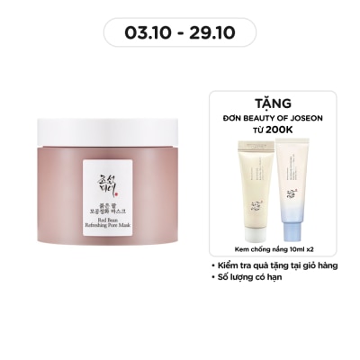 BEAUTY OF JOSEON Mặt Nạ Đất Sét Đậu Đỏ Beauty Of Joseon Red Bean Refreshing Pore Mask 140ml