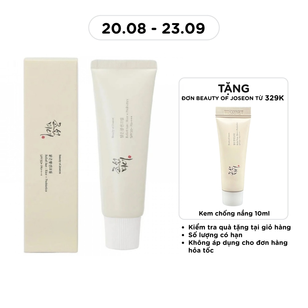 Kem Chống Nắng Beauty Of Joseon Relief Sun : Rice + Probiotics SPF50+ PA++++ 50ml image