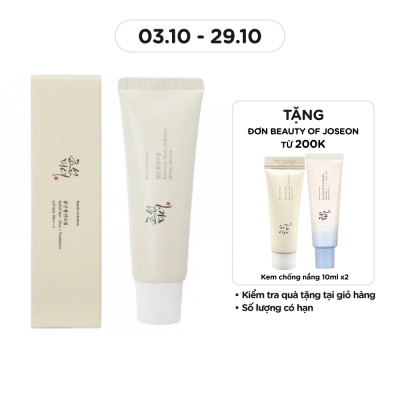 BEAUTY OF JOSEON Kem Chống Nắng Beauty Of Joseon Relief Sun : Rice + Probiotics SPF50+ PA++++ 50ml