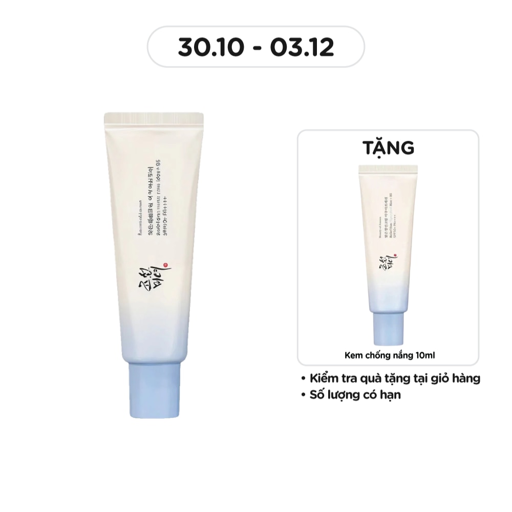 Kem Chống Nắng Beauty Of Joseon Relief Sun Aqua-Fresh Rice+B5 SPF50+ PA++++ 50ml