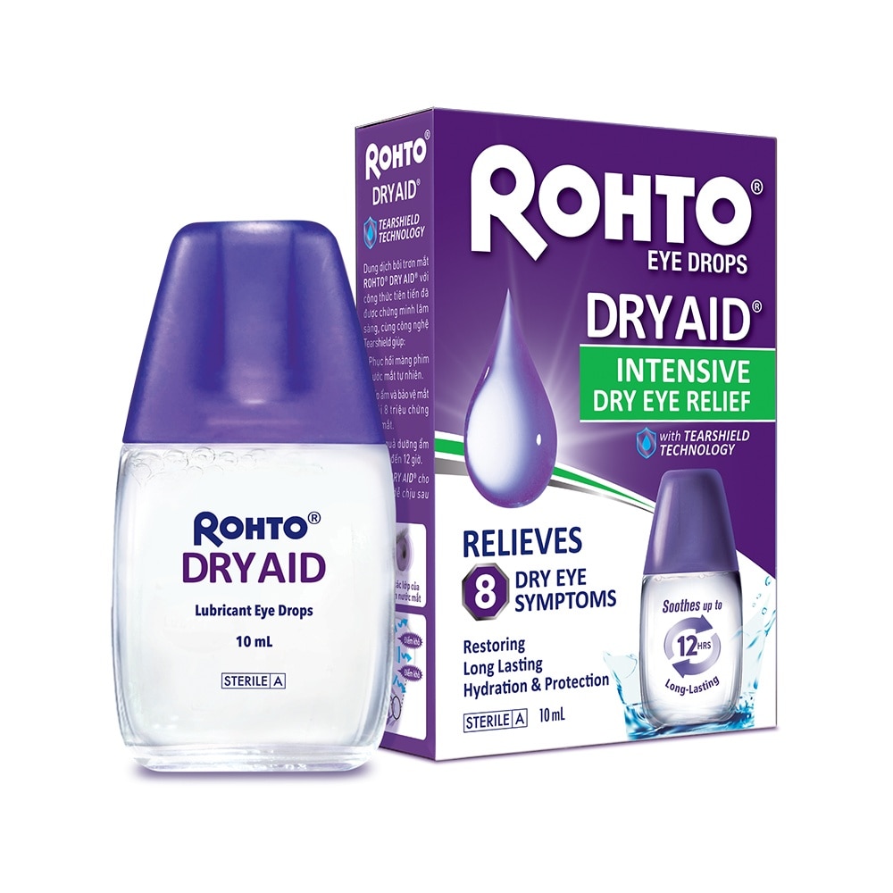 Dung Dịch Nhỏ Mắt Rohto Dry Aid 10ml