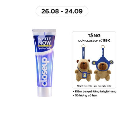 CLOSEUP Kem Đánh Răng Closeup White Now Sparkling Smile 100g