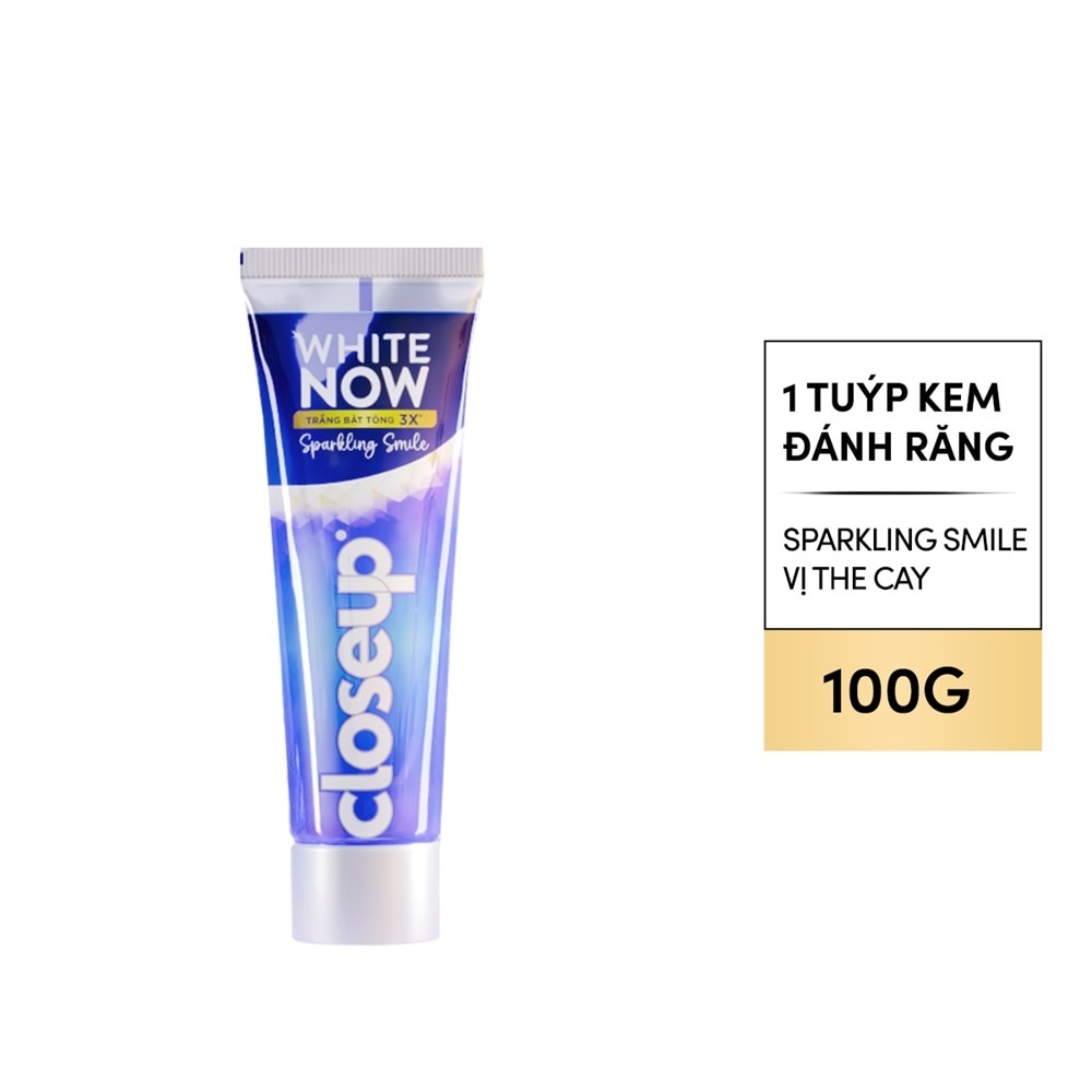 Kem Đánh Răng Closeup White Now Sparkling Smile 100g
