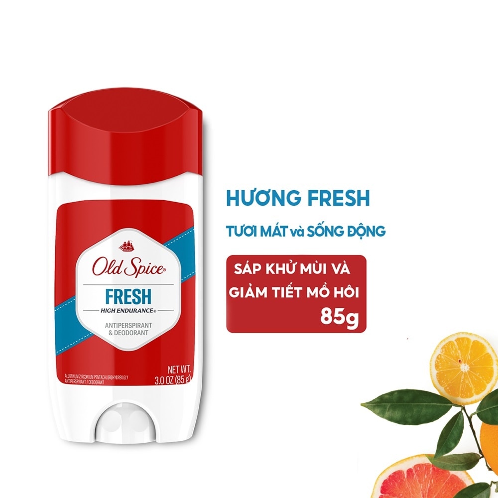 Sáp Khử Mùi Old Spice Fresh High Endurance Deodorant 85g