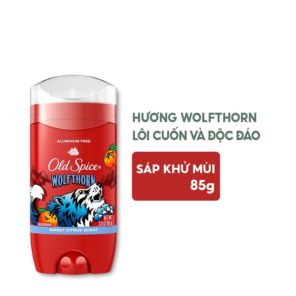Sáp Khử Mùi Old Spice Wolfthorn 85g