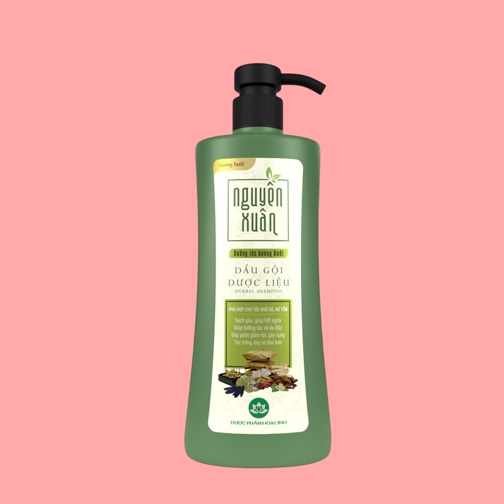 Dầu Gội Dược Liệu Nguyên Xuân Hương Bưởi 450ml/470g