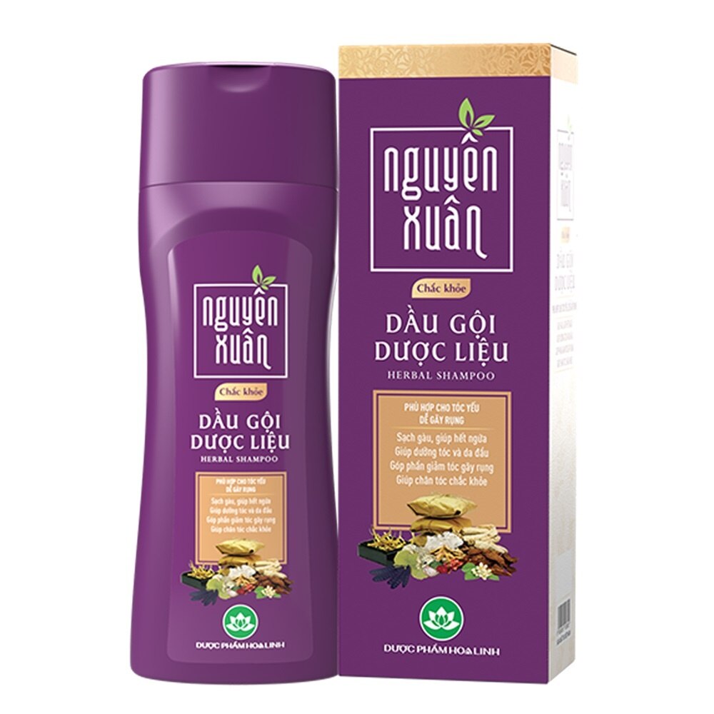 Dầu Gội Dược Liệu Nguyên Xuân Chắc Khỏe 250ml/260g