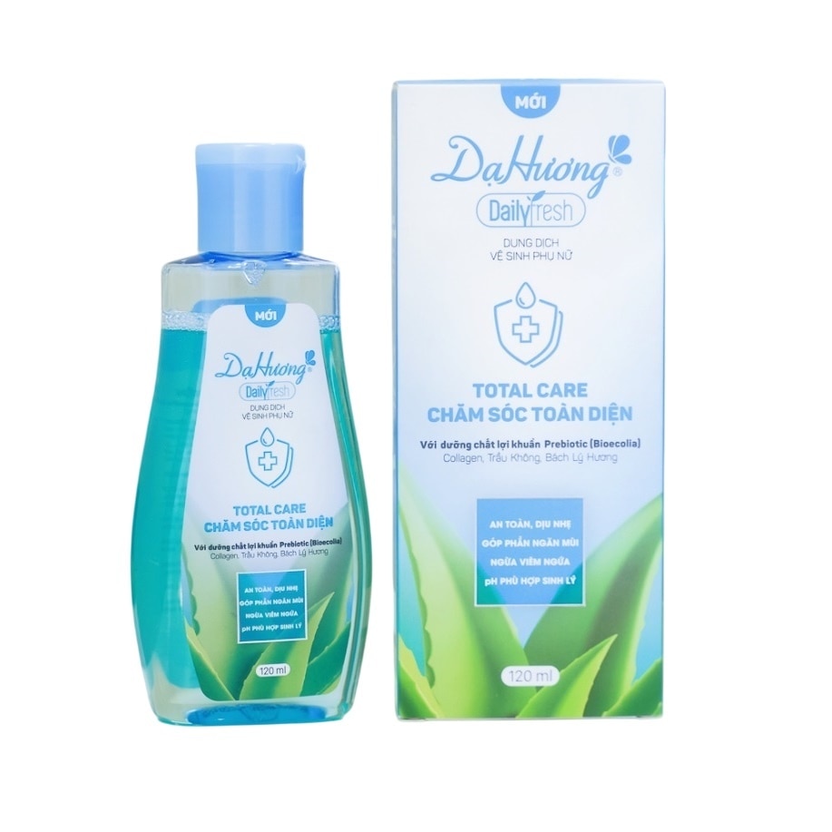 Dung Dịch Vệ Sinh Phụ Nữ Dạ Hương Daily Fresh Total Care 120ml