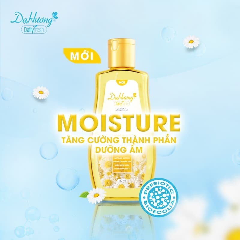 Dung Dịch Vệ Sinh Phụ Nữ Dạ Hương Daily Fresh Moisture 120ml