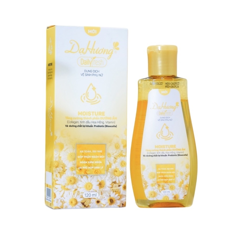 Dung Dịch Vệ Sinh Phụ Nữ Dạ Hương Daily Fresh Moisture 120ml