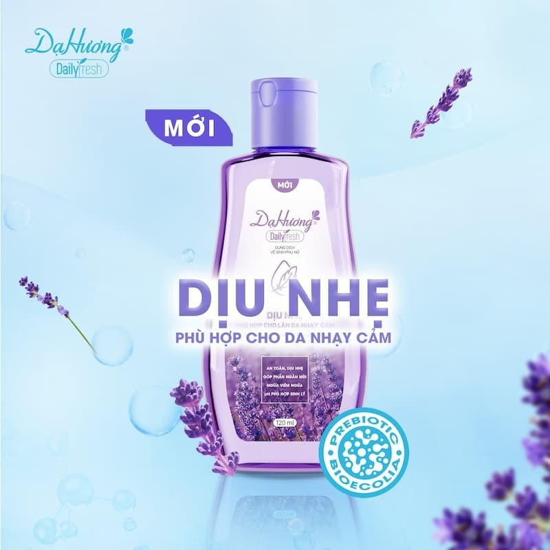 Dung Dịch Vệ Sinh Phụ Nữ Dạ Hương Daily Fresh Dịu Nhẹ 120ml