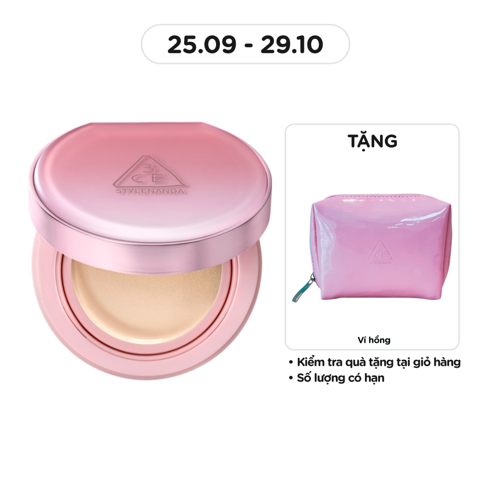 Phấn Nước 3CE Fitting Mesh Cover Cushion 11g .#W01