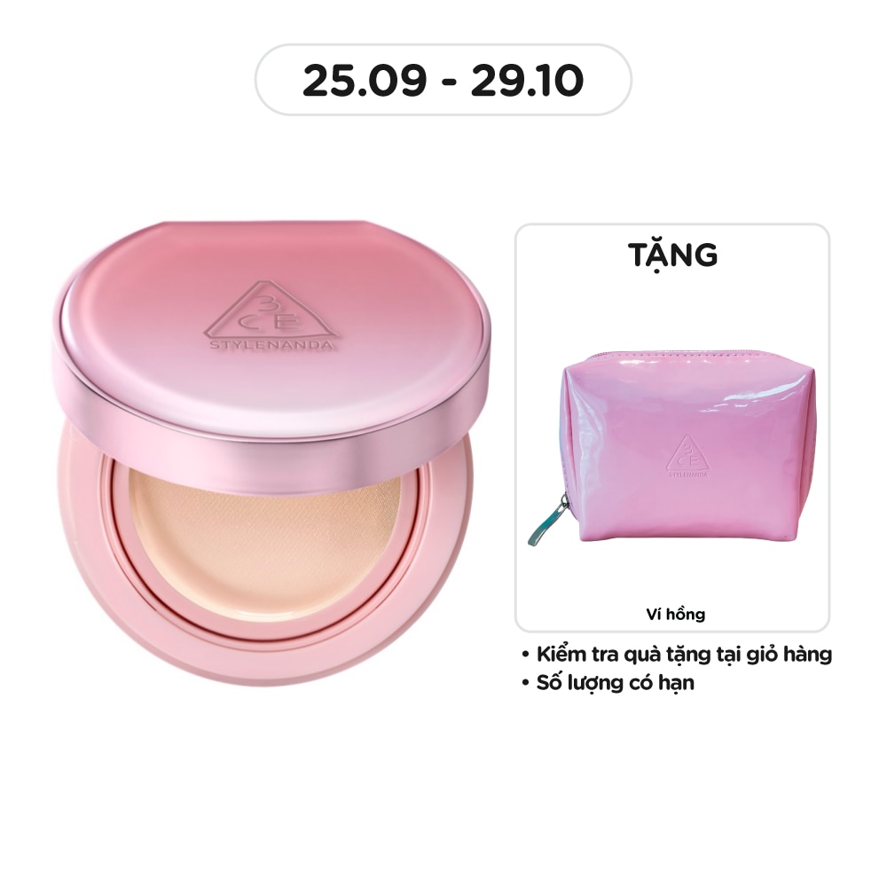 Phấn Nước 3CE Fitting Mesh Cover Cushion 11g .#N1.5