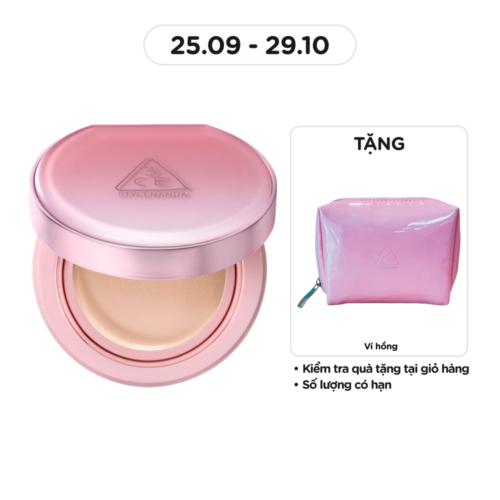 Phấn Nước 3CE Fitting Mesh Cover Cushion 11g .#N02