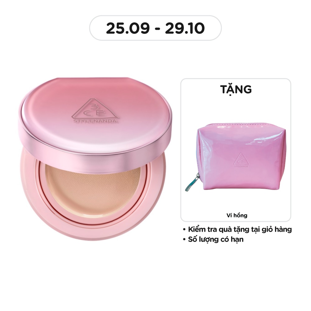 Phấn Nước 3CE Fitting Mesh Cover Cushion 11g .#N03