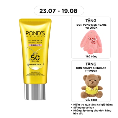 POND'S - Kem Chống Nắng Dưỡng Sáng Pond's UV Miracle Sunscreen SPF50+ 50g image