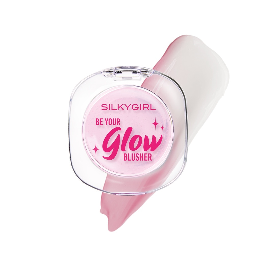 Má Hồng Thạch Silkygirl Be Your Glow Blusher 4g .#01 Cherry