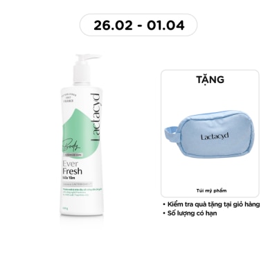 LACTACYD - Sữa Tắm Lactacyd Ever Fresh 500g