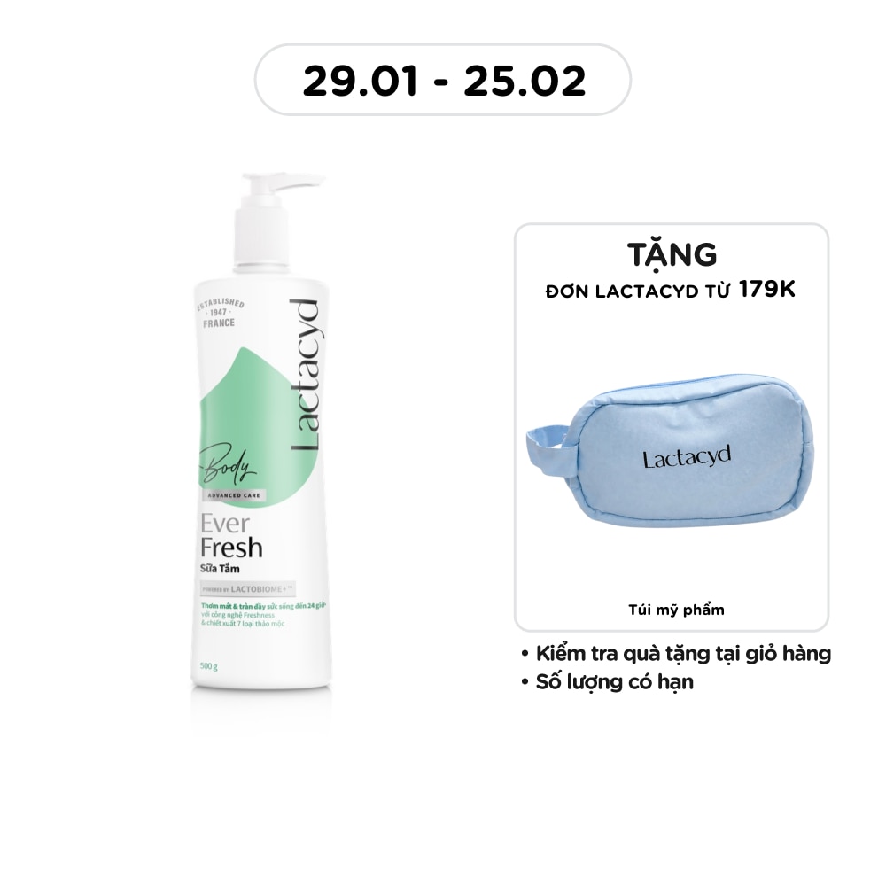 Sữa Tắm Lactacyd Ever Fresh 500g