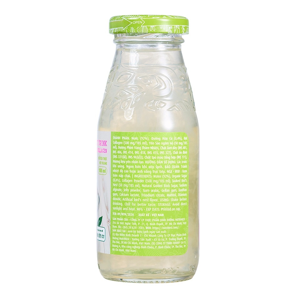 Thực Phẩm Bổ Sung Green Bird Yến Sào Collagen 185ml