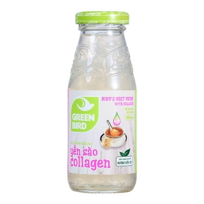 GREEN BIRD Thực Phẩm Bổ Sung Green Bird Yến Sào Collagen 185ml