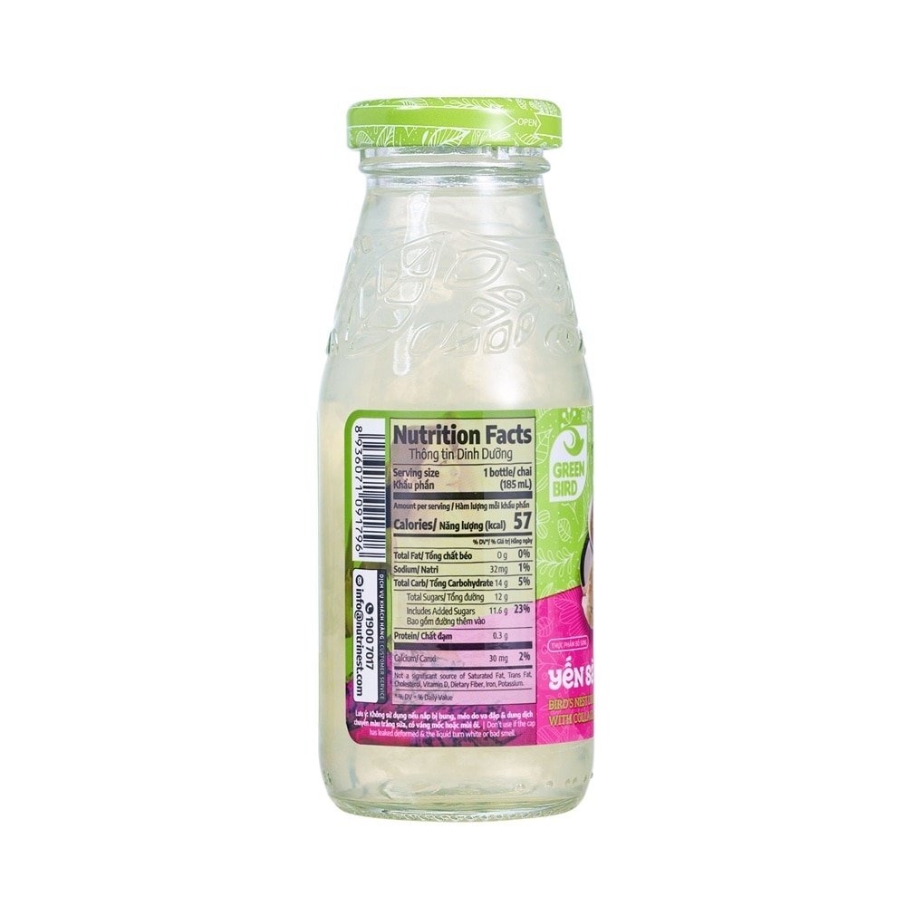 Bird's Nest Drink & Collagen 185ml image
