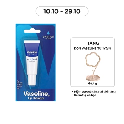 VASELINE Son Dưỡng Vaseline Lip Therapy Original Lip Balm Mềm Mịn 10g