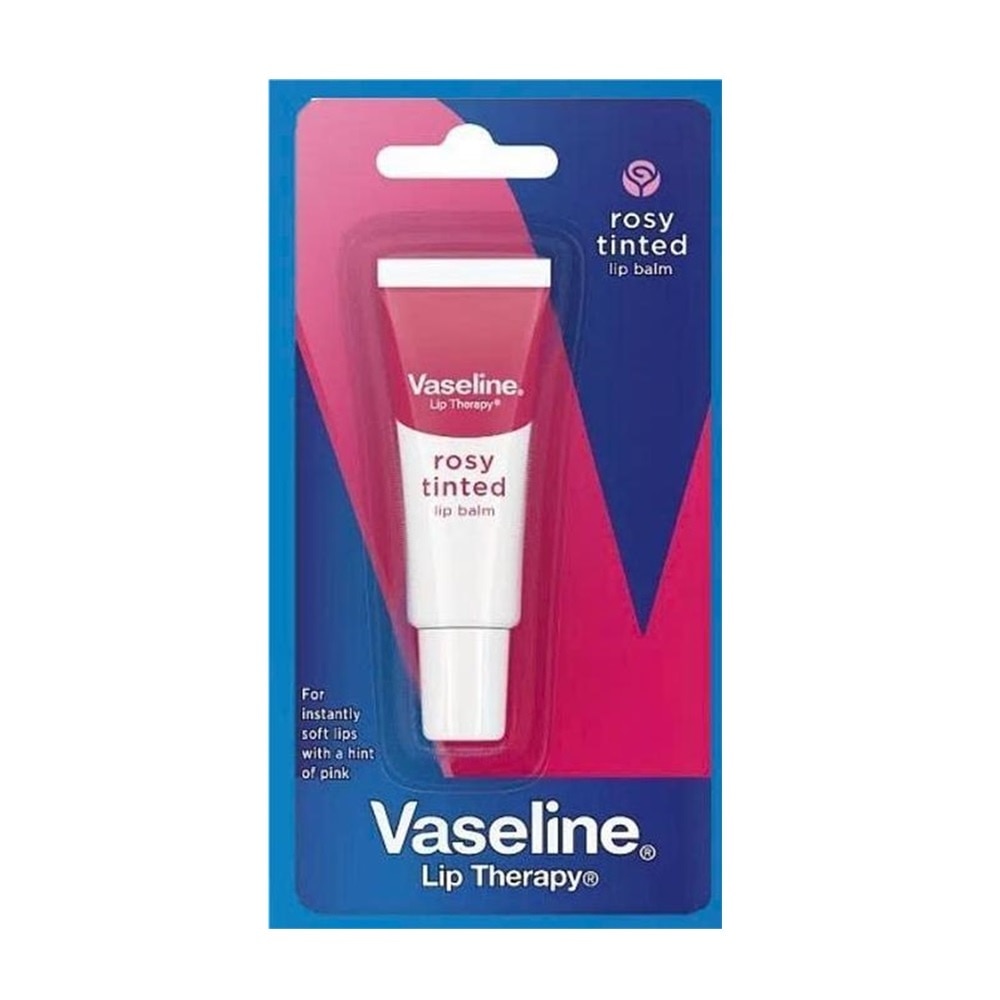 Son Dưỡng Vaseline Lip Therapy Rosy Tinted Lip Balm Hồng Xinh 10g