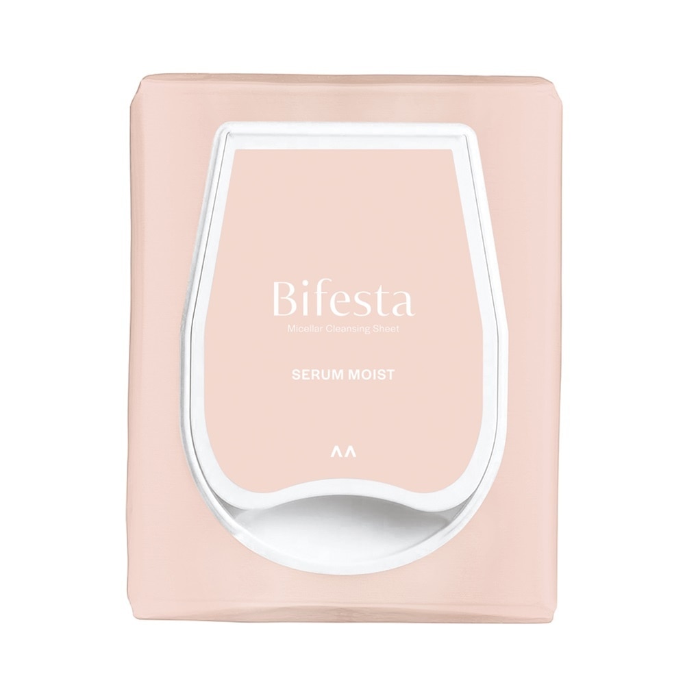 Khăn Ướt Tẩy Trang Bifesta Serum Moist 10pcs