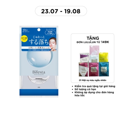 BIFESTA - Micellar Cleansing Sheet Brightup 10Pcs image