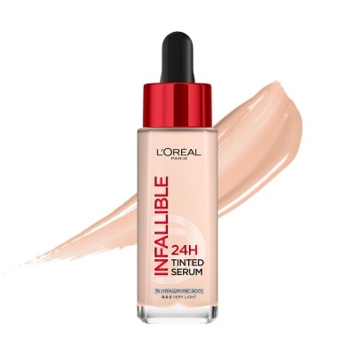 L'OREAL PARIS Kem Nền L'Oreal Paris Infallible 24H Tinted Serum 30ml .#0.5-2 Very Light