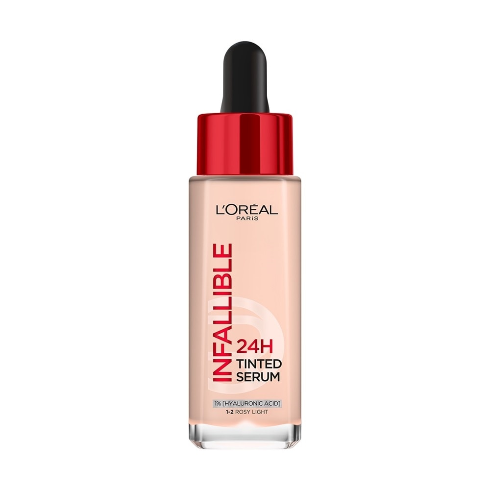 Kem Nền L'Oreal Paris Infallible 24H Tinted Serum 30ml .#1-2 Rosy Light