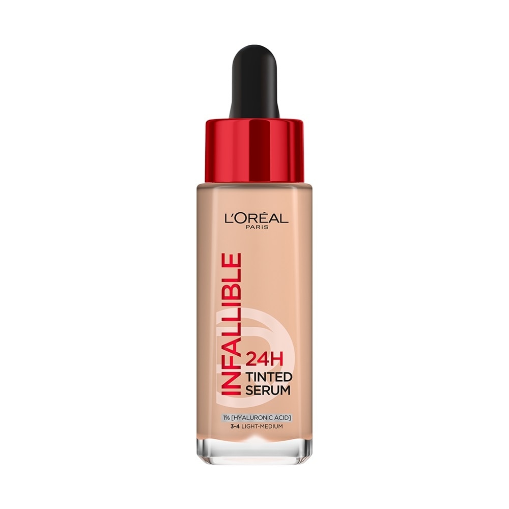 Kem Nền L'Oreal Paris Infallible 24H Tinted Serum 30ml .#3-4 Light - Medium